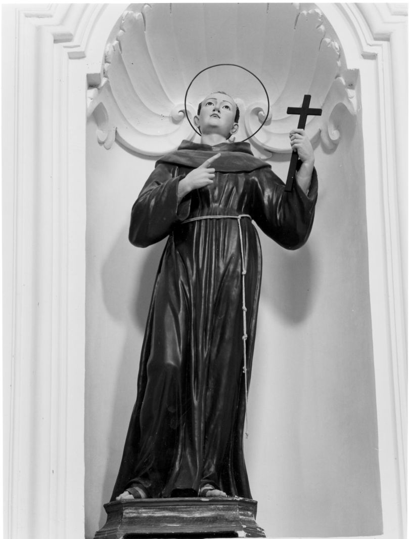 San Francesco (statua) - bottega campana (sec. XVIII)