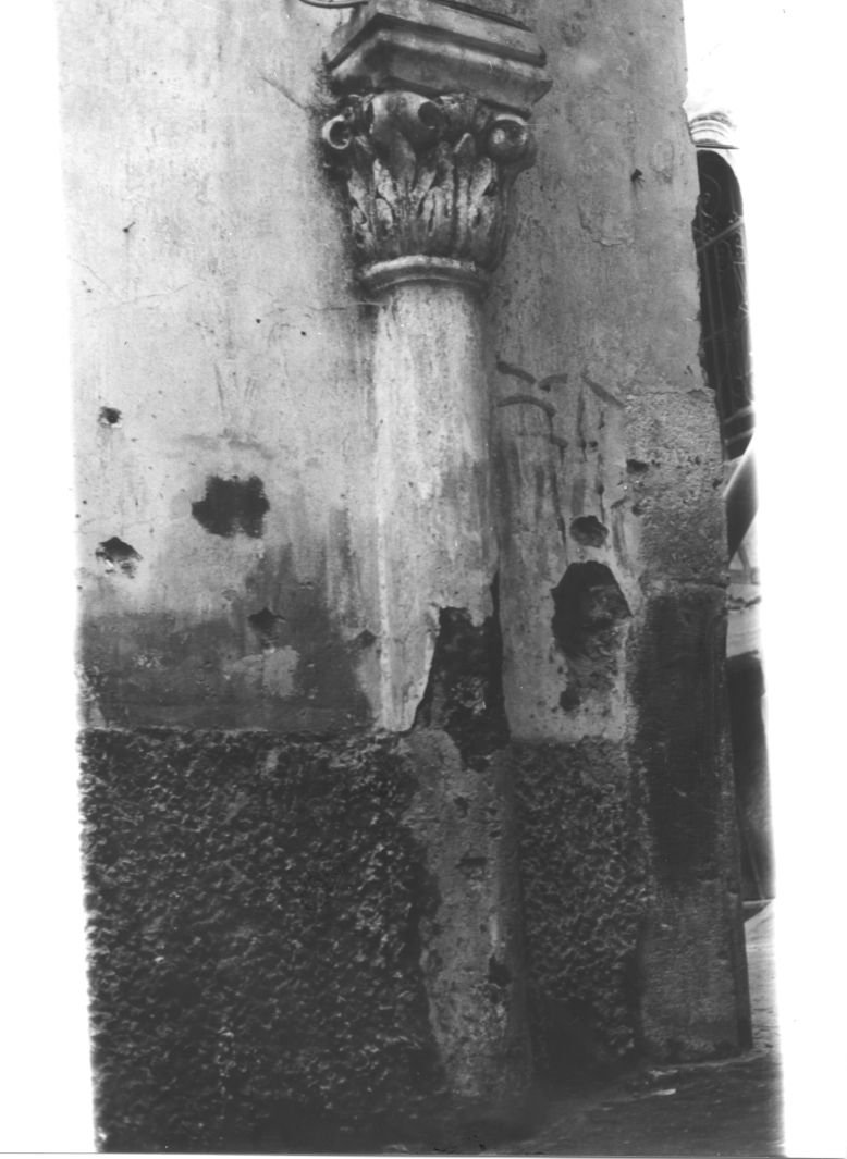 colonna - bottega campana (sec. XVII)