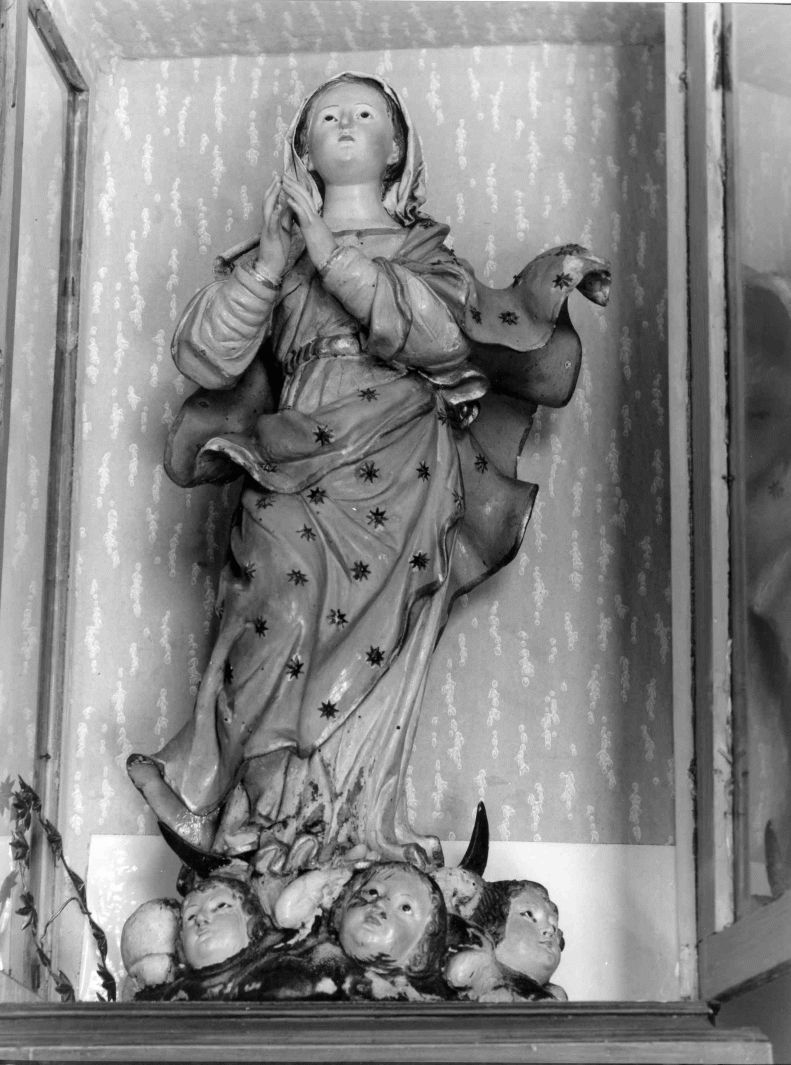 Madonna Immacolata (statua) - bottega campana (sec. XIX)