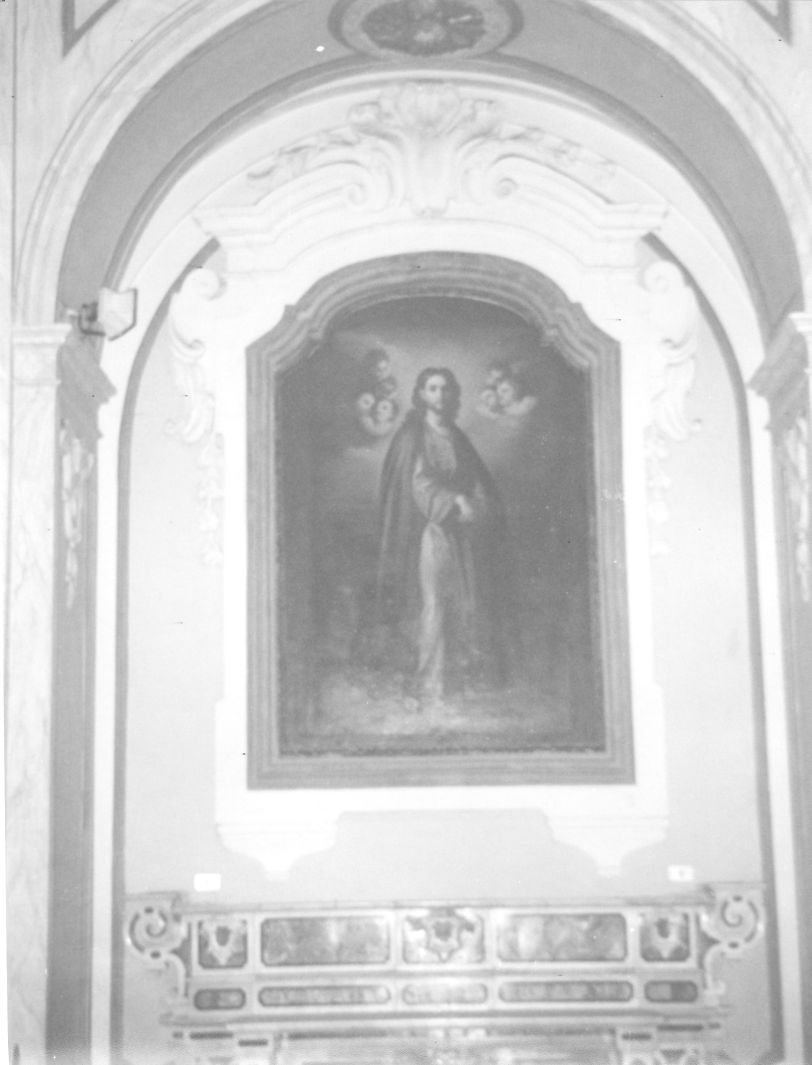 Cristo Salvatore (dipinto) - ambito napoletano (inizio sec. XVIII)
