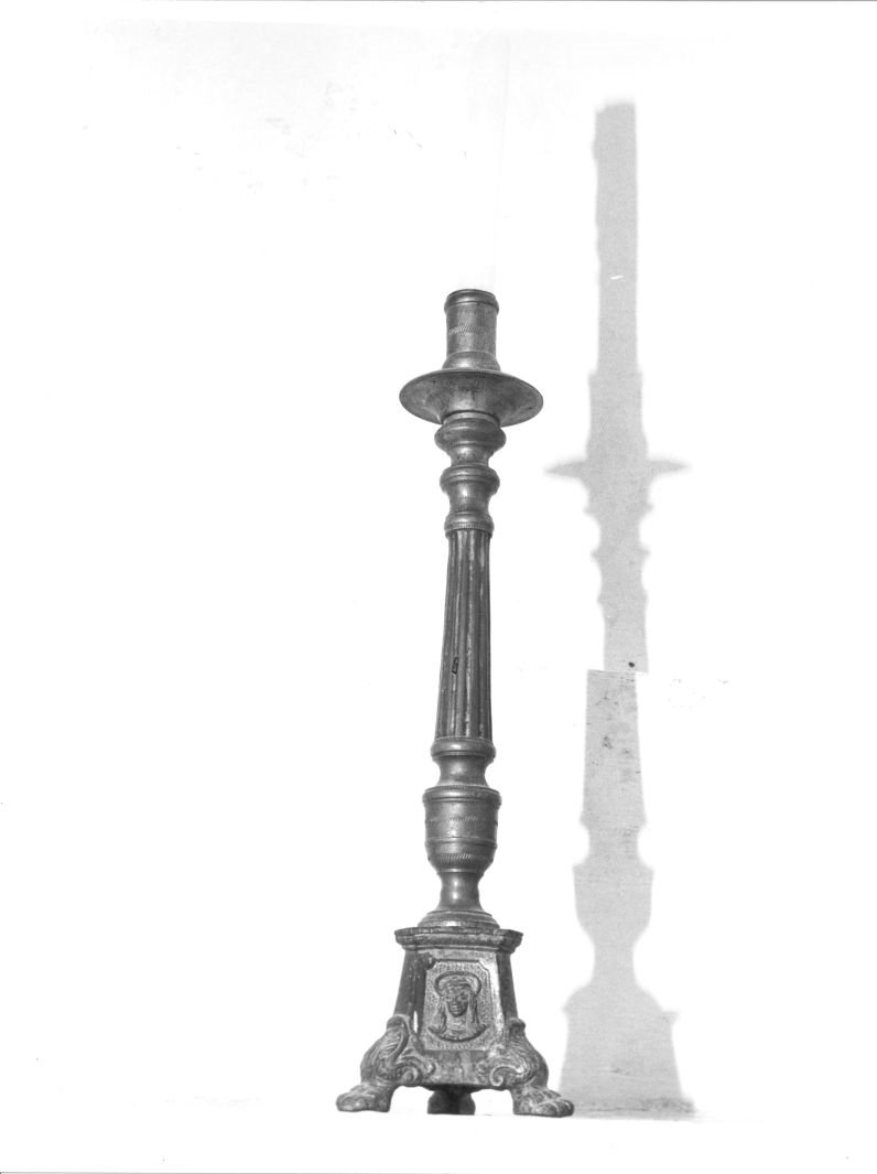 candelabro, serie - bottega campana (fine sec. XIX)