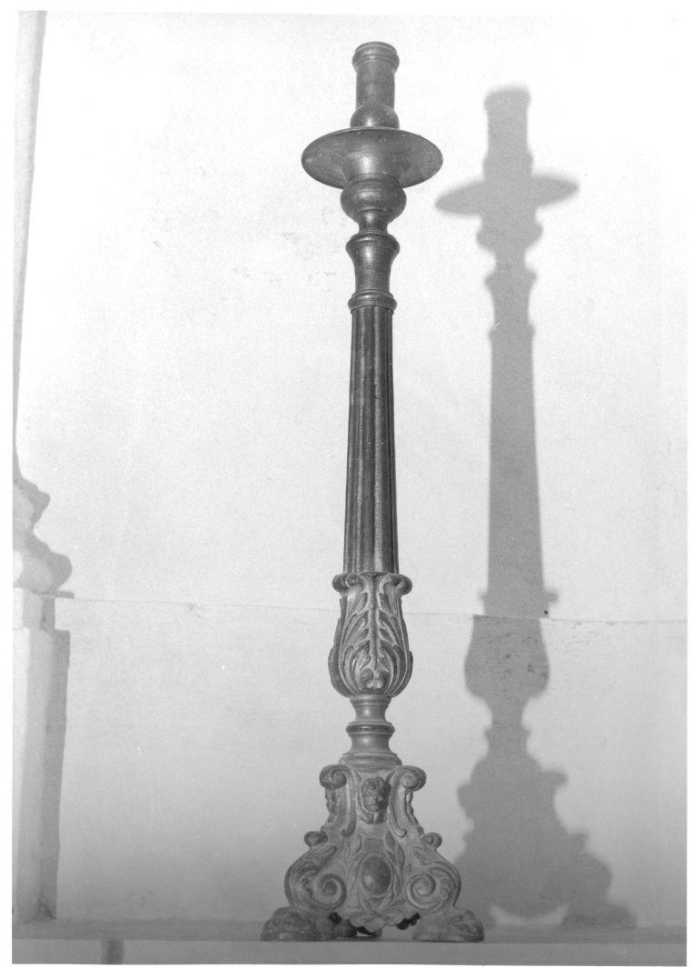 candelabro, serie - bottega campana (fine sec. XIX)