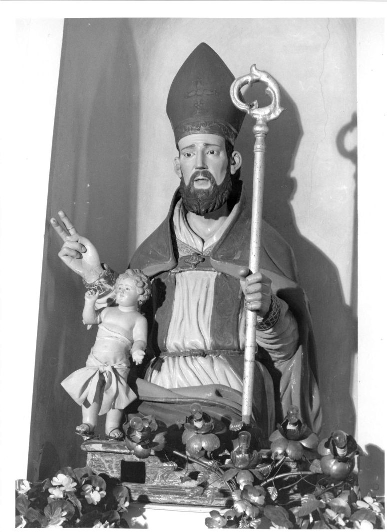 San Nicola di Bari (scultura) - bottega Italia meridionale (seconda metà sec. XVIII)