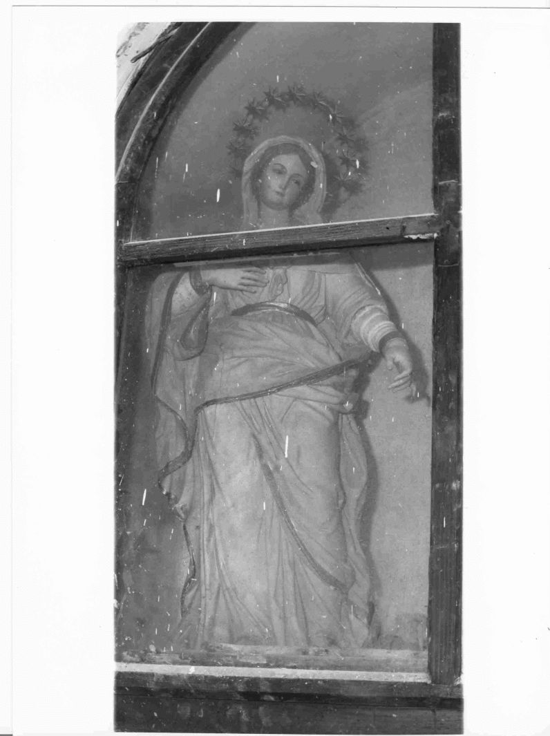 Madonna (statua) - bottega campana (seconda metà sec. XVIII)
