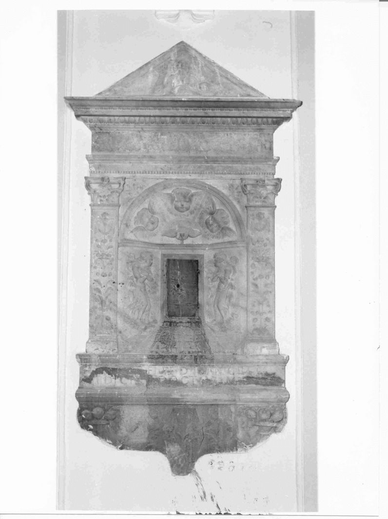 mostra di tabernacolo - bottega napoletana (prima metà sec. XVI)