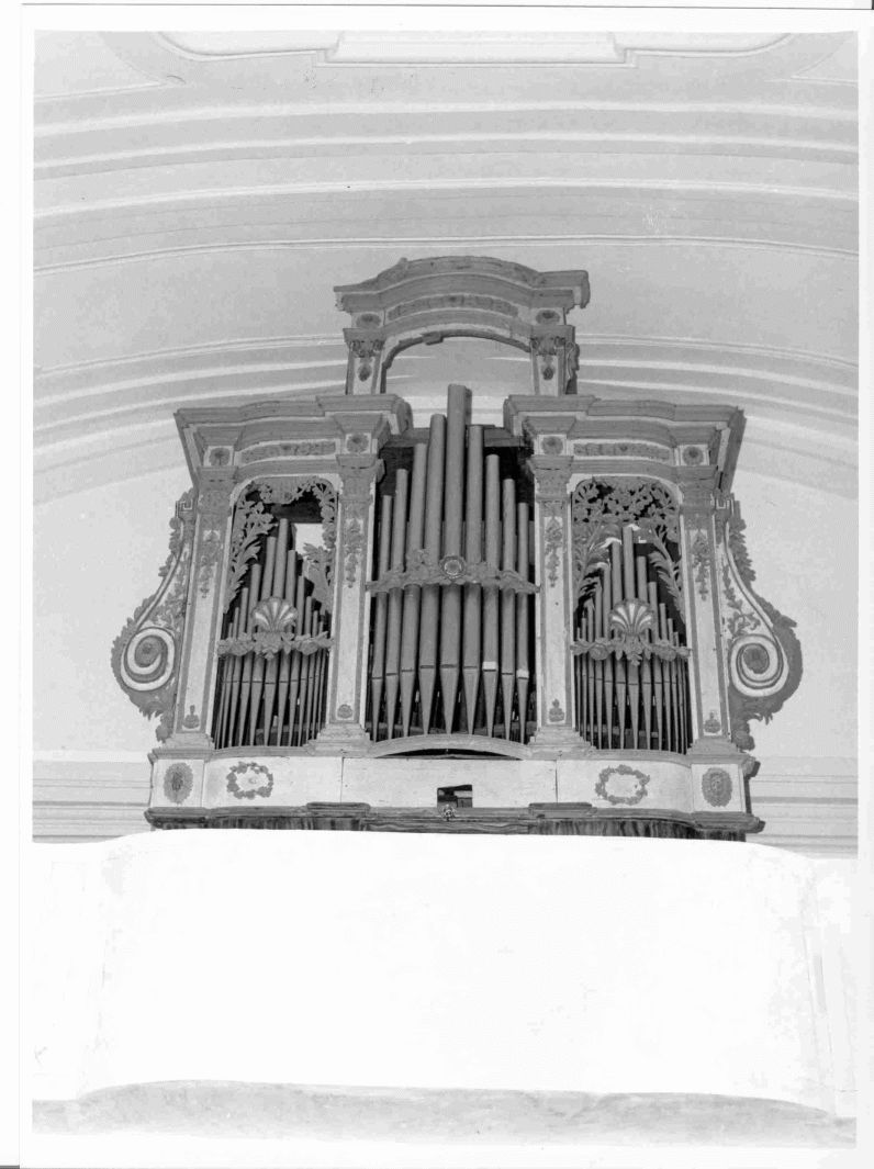 cassa d'organo - bottega campana (sec. XVIII)