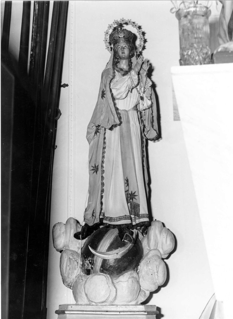 Madonna Immacolata (manichino) - bottega napoletana (metà sec. XIX)