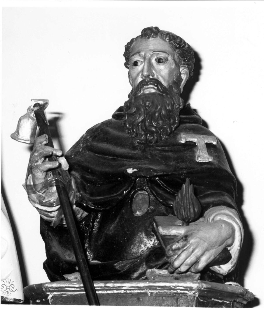Sant'Antonio Abate (busto) - bottega Italia meridionale (sec. XIX)