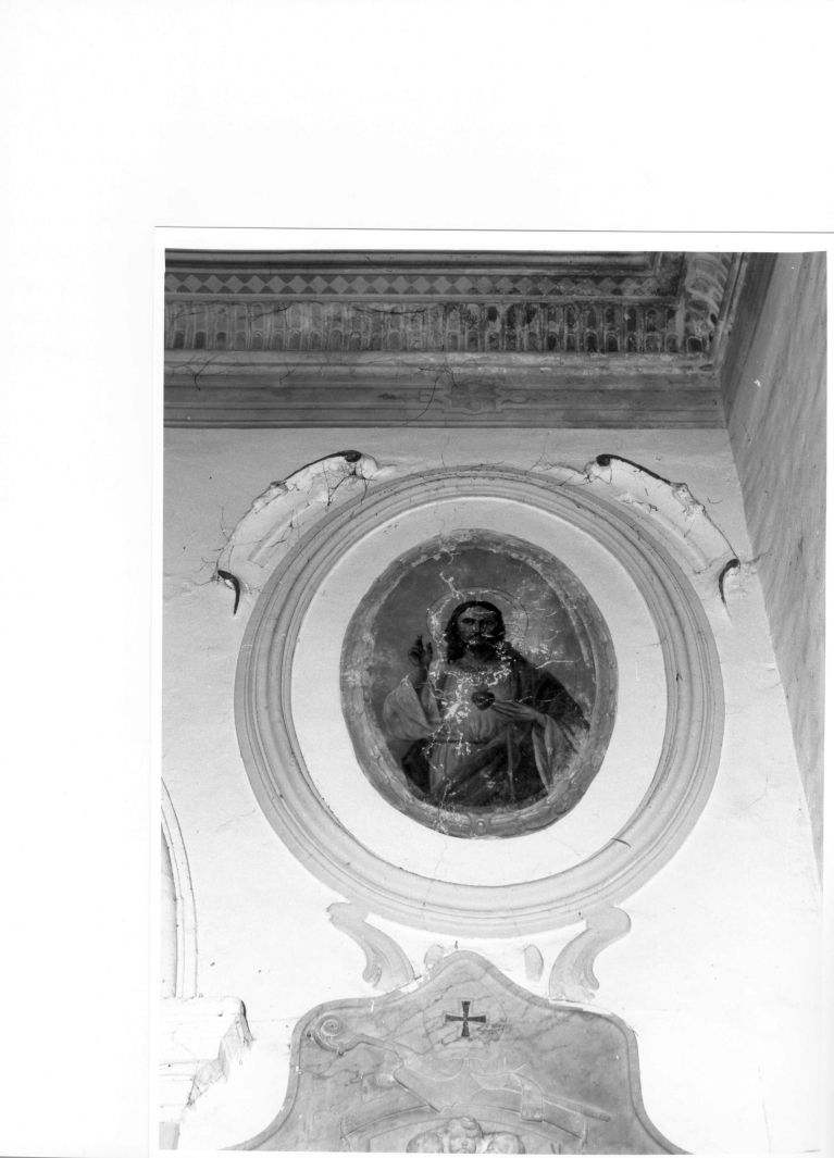 Sacro Cuore di Gesù (dipinto) - ambito campano (fine/inizio secc. XIX/ XX)