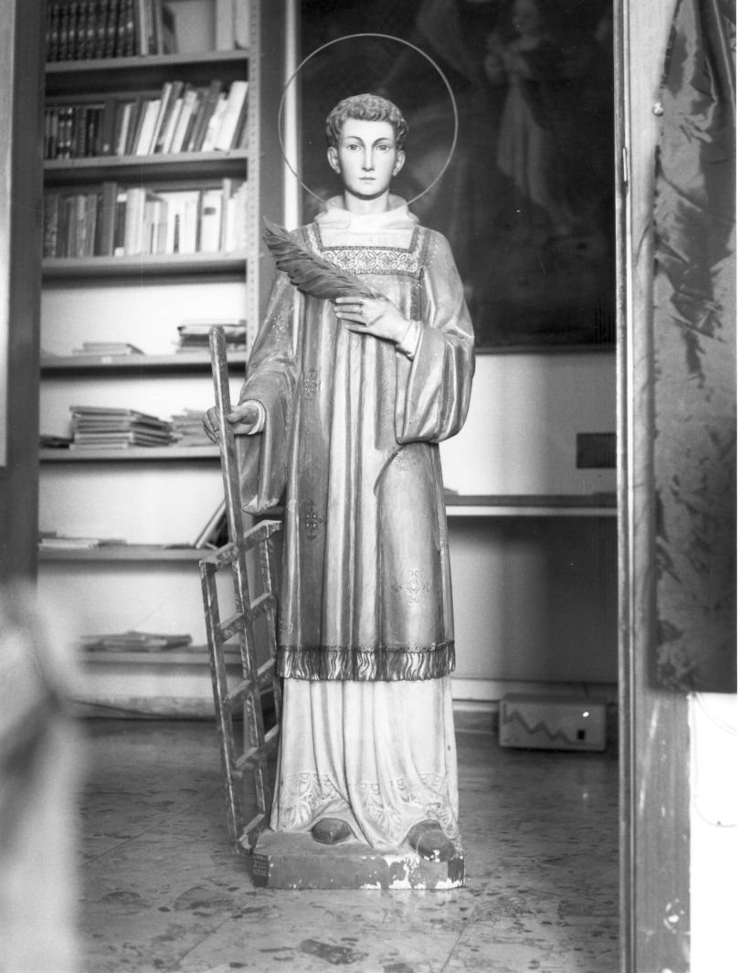 San Lorenzo (statua) - bottega campana (seconda metà sec. XIX)