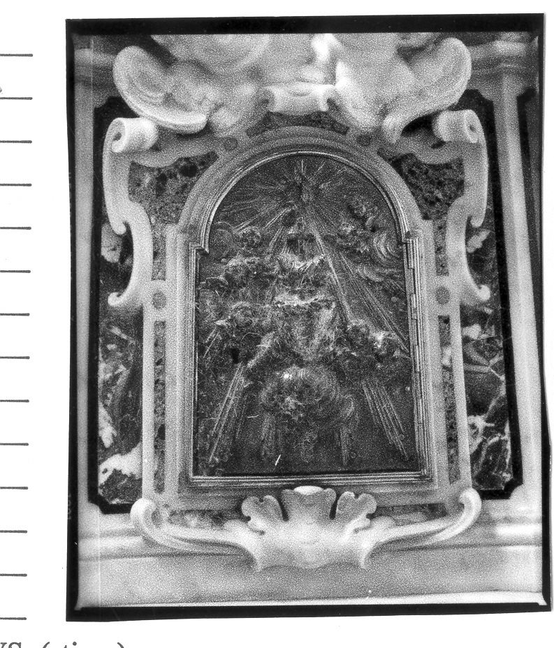 sportello di tabernacolo, elemento d'insieme - bottega napoletana (seconda metà sec. XVIII)