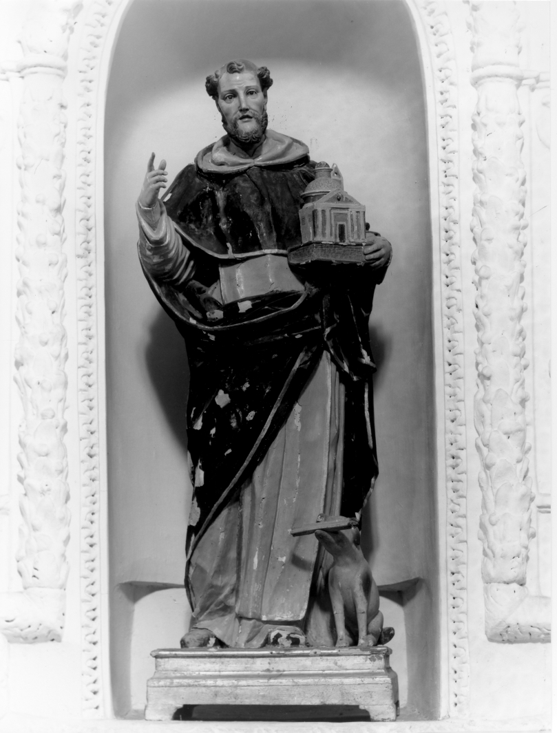 San Domenico (statua) - bottega Italia meridionale (sec. XIX)