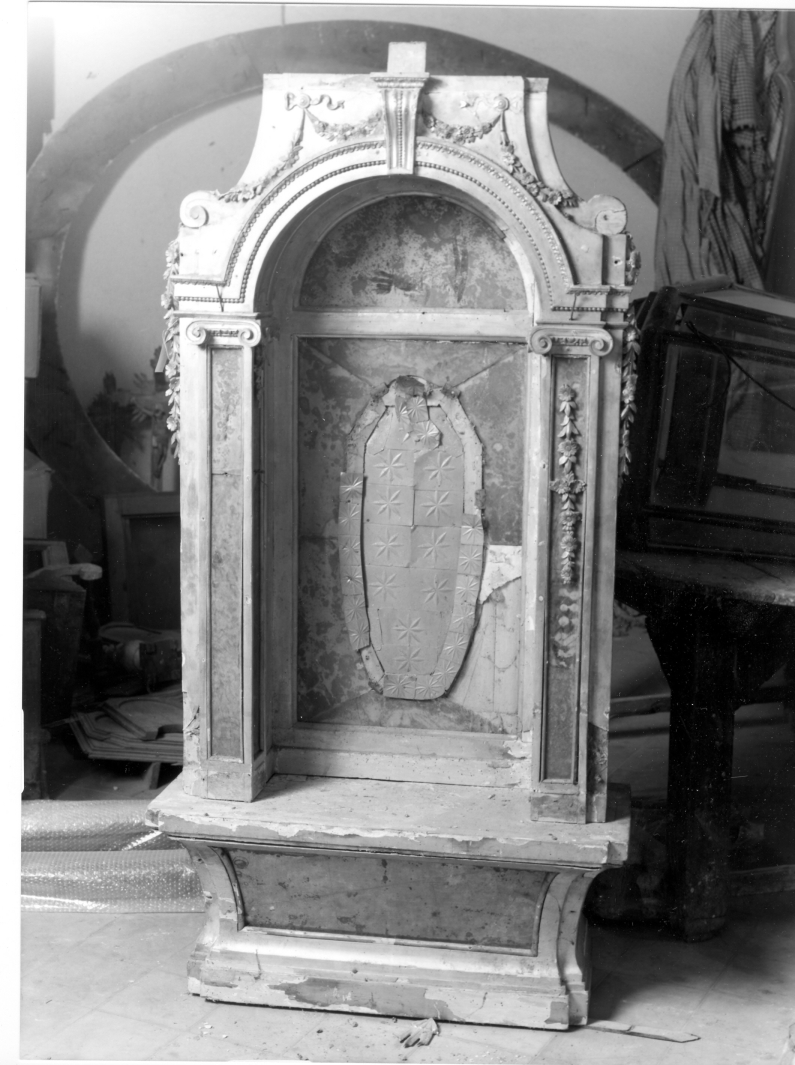tabernacolo portatile - bottega campana (seconda metà sec. XVIII)