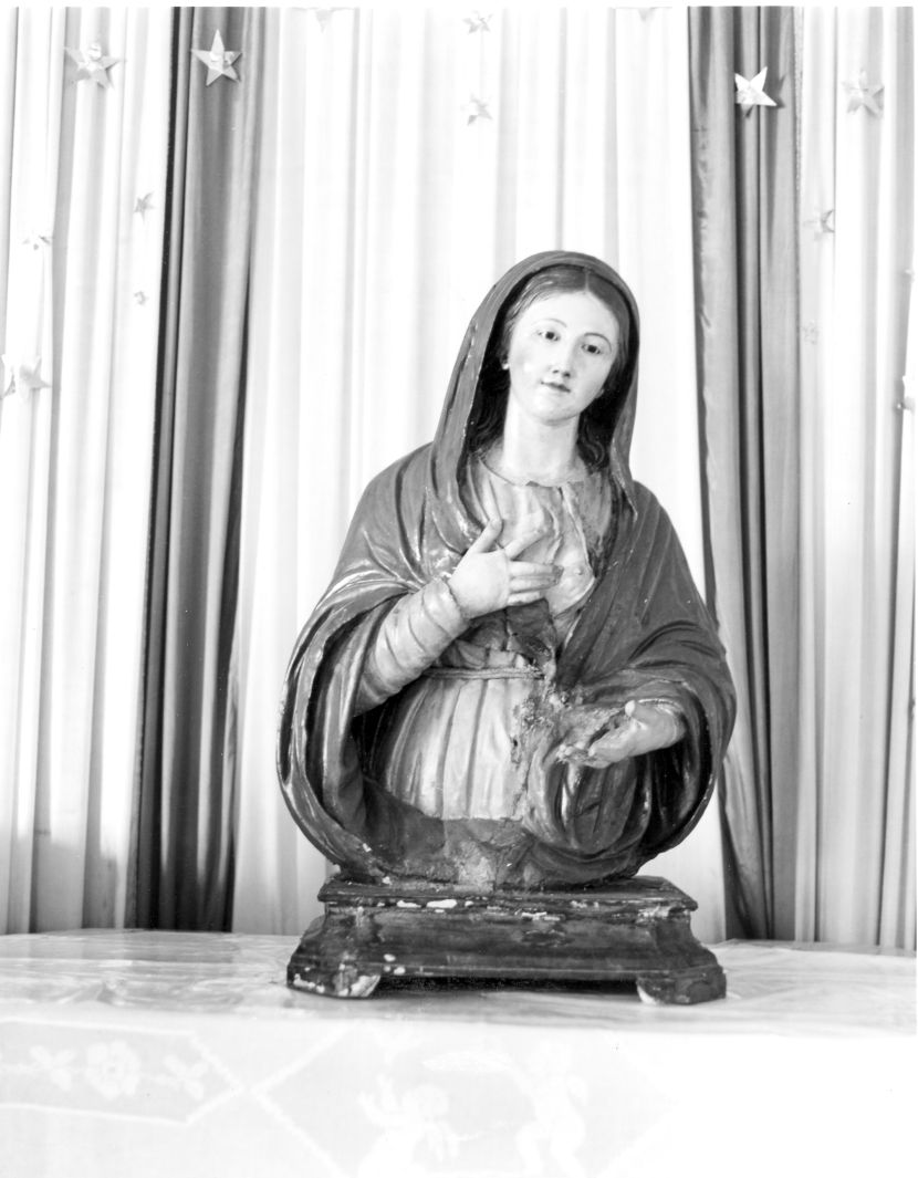 Madonna (scultura) - bottega Italia meridionale (sec. XVIII)