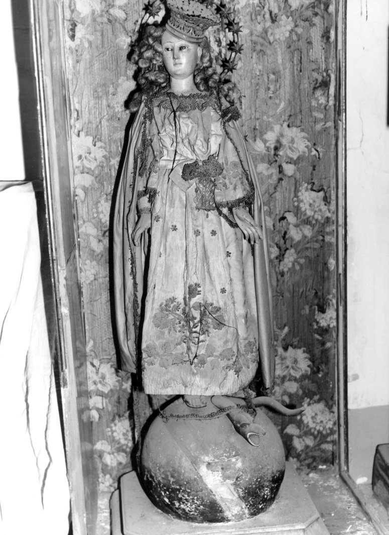 Immacolata Concezione (scultura) - bottega campana (prima metà sec. XIX)