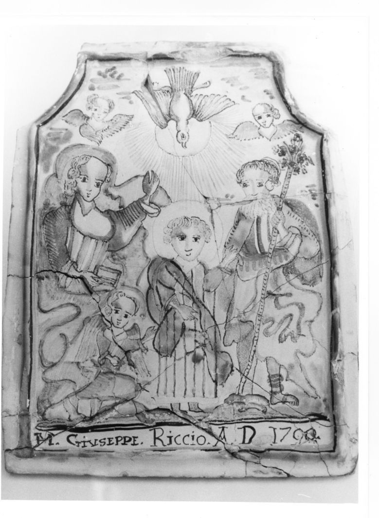 targa di Riccio Giuseppe (sec. XVIII)