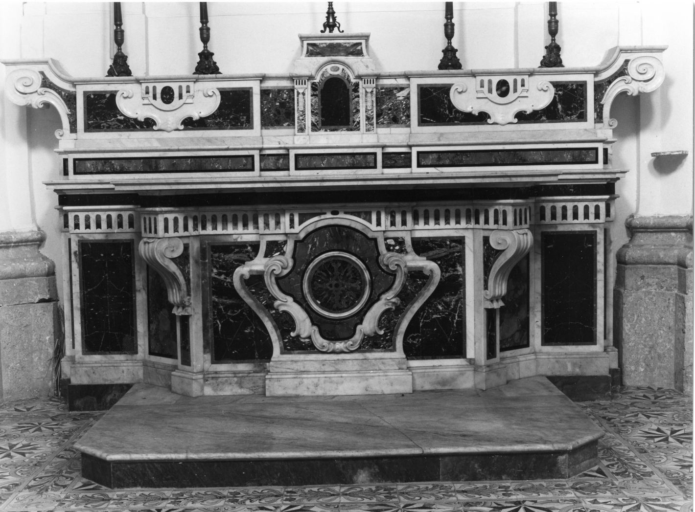 altare, serie - bottega campana (metà sec. XVIII)