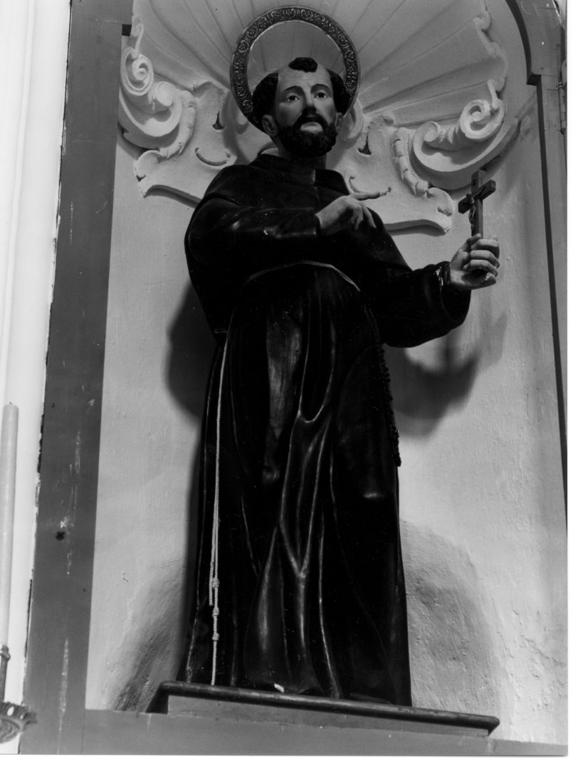 San Francesco d'Assisi (statua) - bottega campana (metà sec. XVIII)