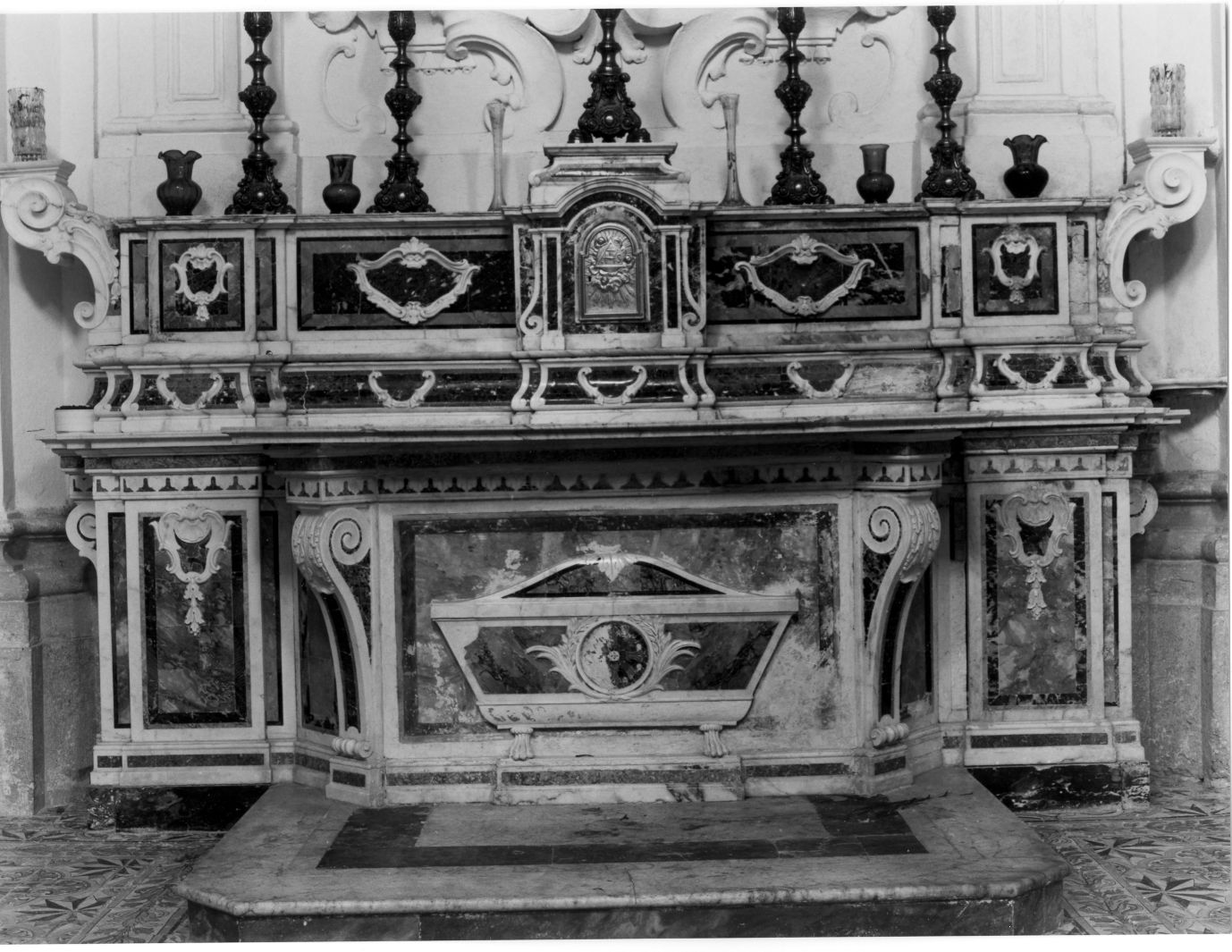 altare, serie - bottega campana (fine sec. XVIII)