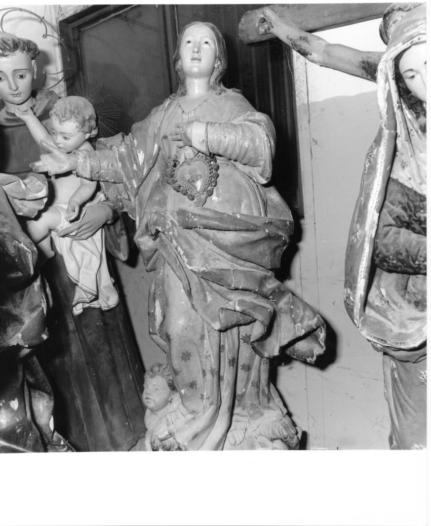 Madonna Assunta (statua) - bottega Italia meridionale (sec. XVIII)