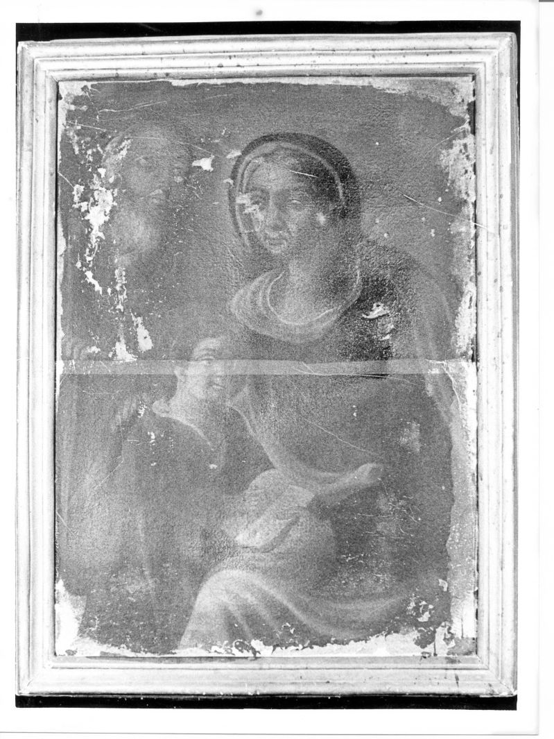 educazione di Maria Vergine (dipinto) - ambito campano (seconda metà sec. XVIII)