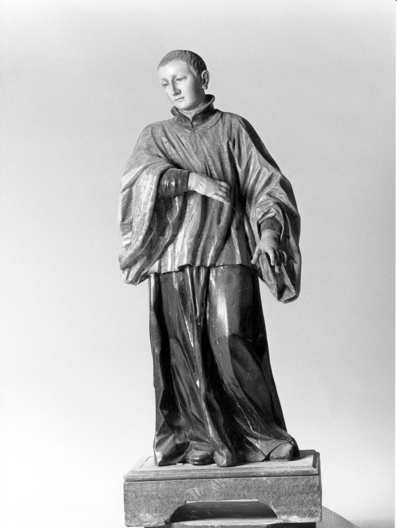 San Luigi Gonzaga (statua) - bottega campana (seconda metà sec. XIX)