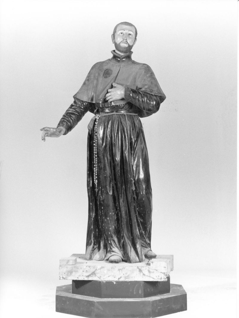 San Francesco Saverio (statua) - bottega campana (seconda metà sec. XIX)