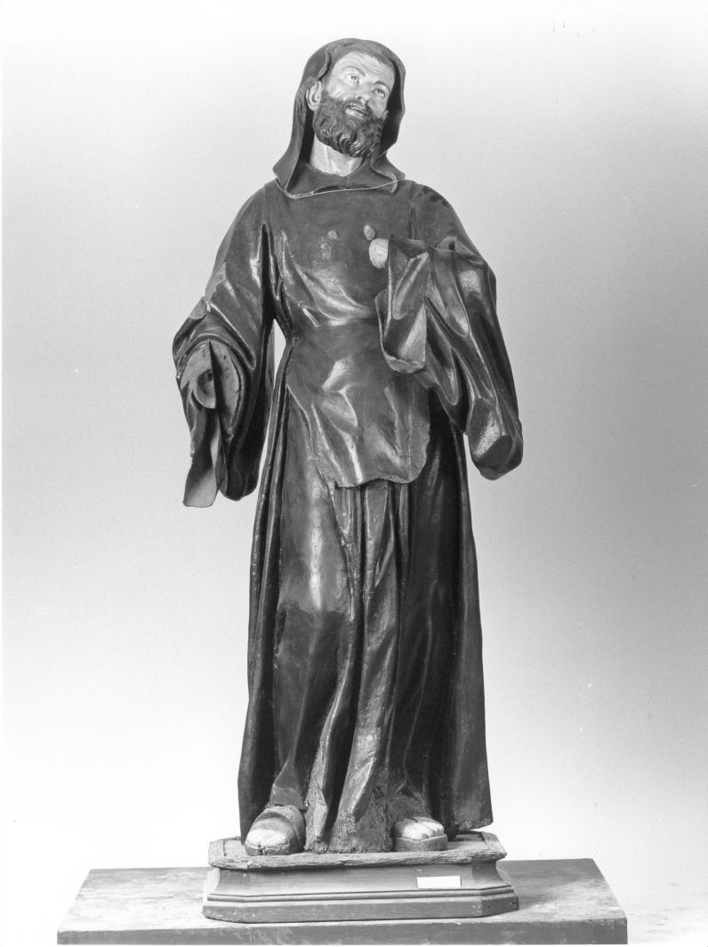 San Francesco di Paola (statua) - bottega campana (seconda metà sec. XVIII)