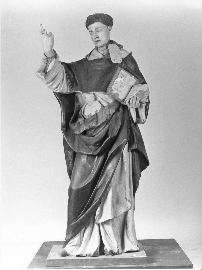 San Vincenzo Ferrer (statua) - bottega campana (seconda metà sec. XVIII)