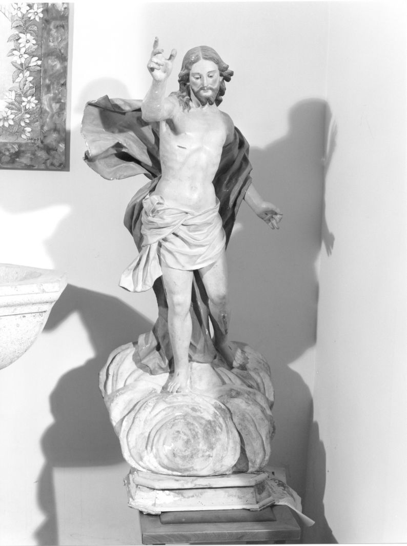 Cristo risorto (statua) - bottega pugliese (seconda metà sec. XIX)