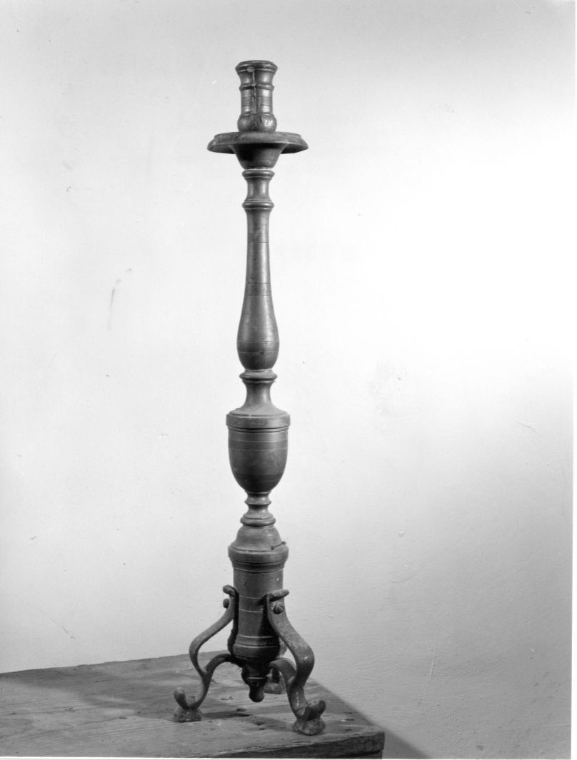 candelabro - bottega campana (prima metà sec. XIX)