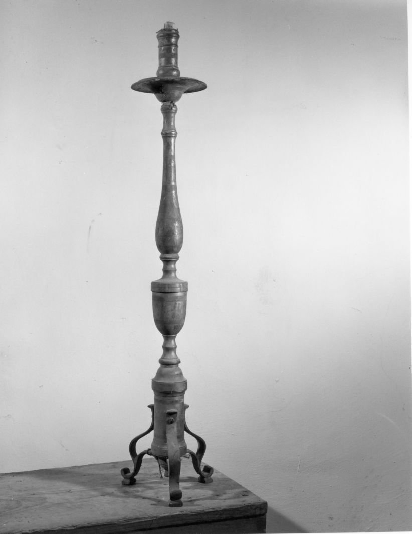 candelabro - bottega campana (seconda metà sec. XIX)