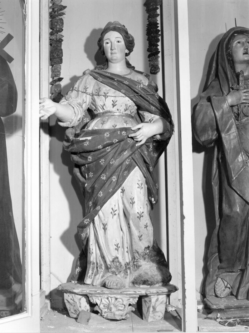Santa Lucia (statua) - bottega campana (prima metà sec. XIX)