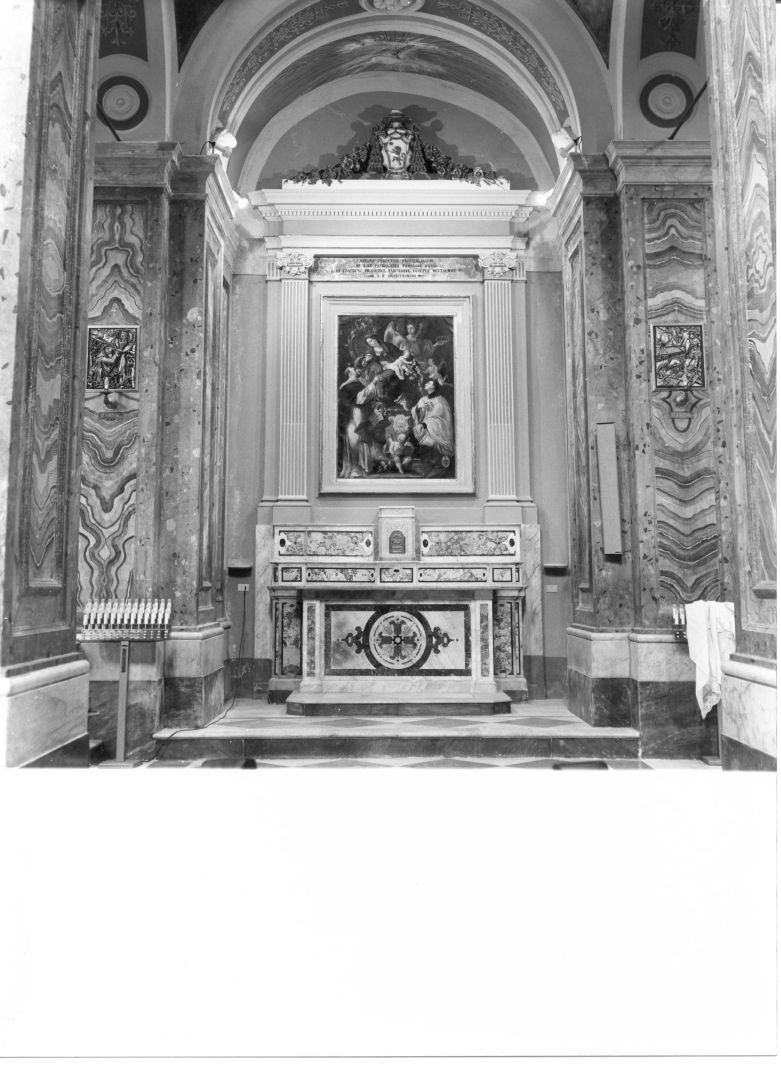 altare - bottega campana (primo quarto sec. XVIII)