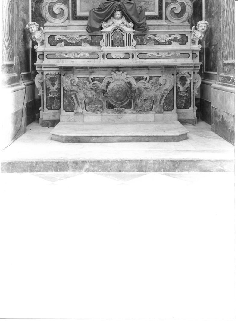 Madonna del Carmelo (altare) - bottega irpina (fine sec. XVIII)