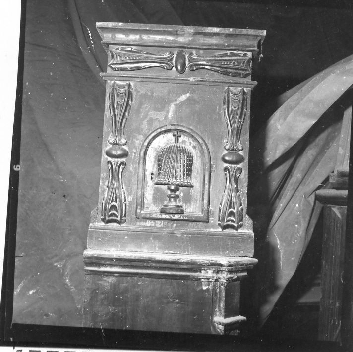 tabernacolo portatile - bottega Italia meridionale (sec. XVIII)