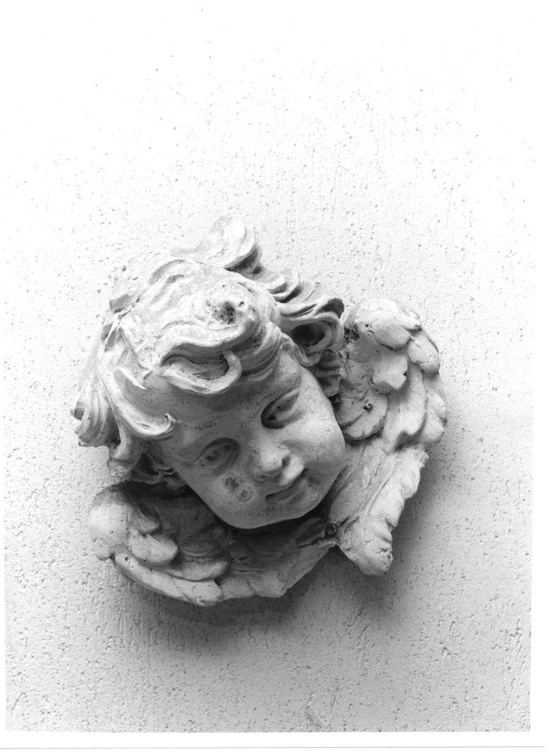 cherubino (decorazione plastica) - bottega napoletana (sec. XVIII)