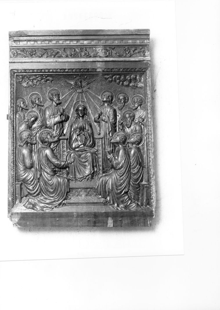 Pentecoste (pannello) - bottega Italia meridionale (inizio sec. XX)