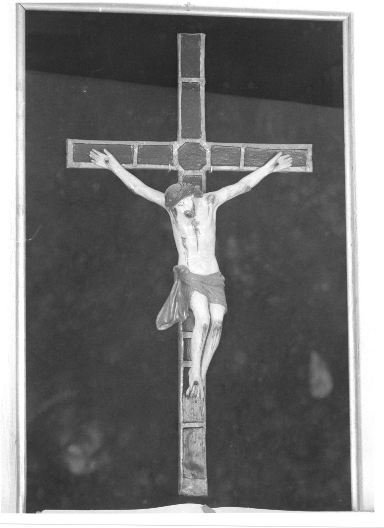 Cristo crocifisso (crocifisso) - bottega Italia meridionale (sec. XVIII)