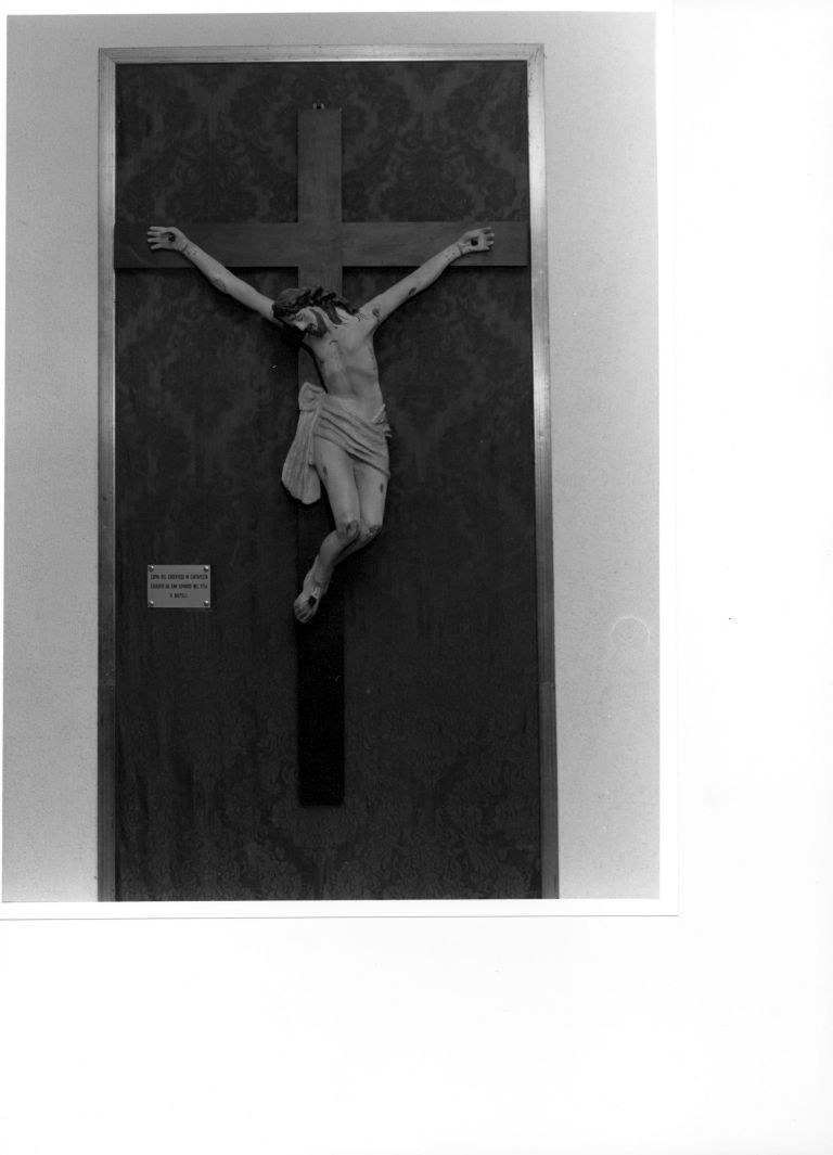 Cristo crocifisso (crocifisso) - bottega irpina (sec. XVIII)