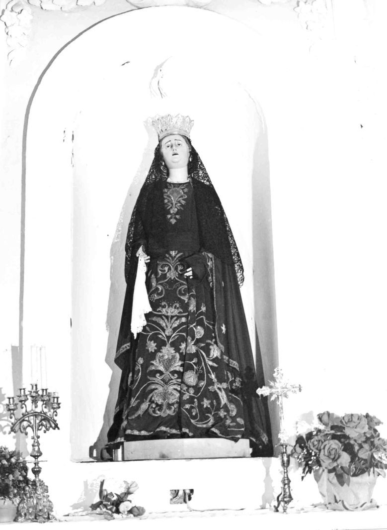 Madonna Addolorata (manichino) - manifattura napoletana (sec. XVIII)