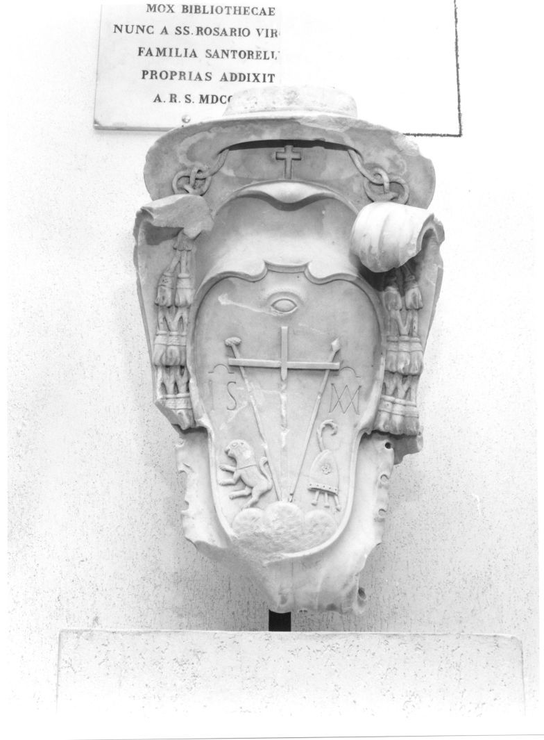 stemma (rilievo) - bottega Italia meridionale (sec. XVIII)