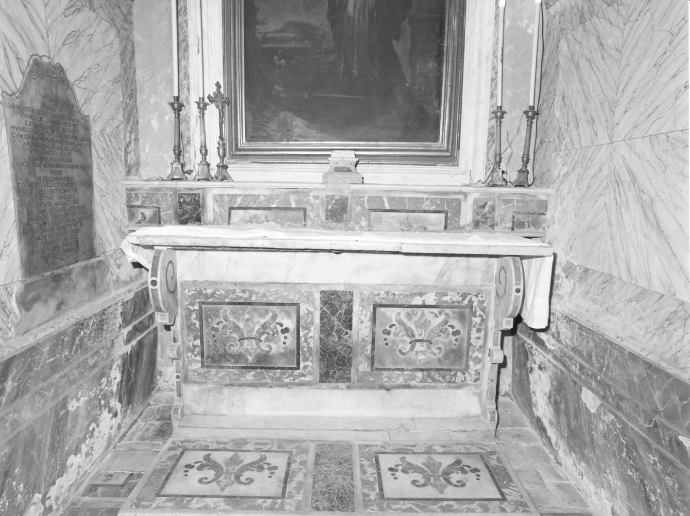 altare, opera isolata - bottega irpina (fine sec. XVIII)