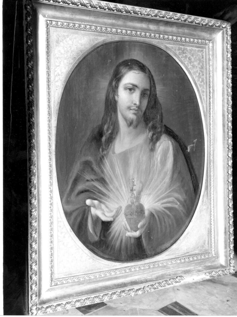 Sacro Cuore di Gesù (dipinto) - ambito Italia meridionale (primo quarto sec. XX)