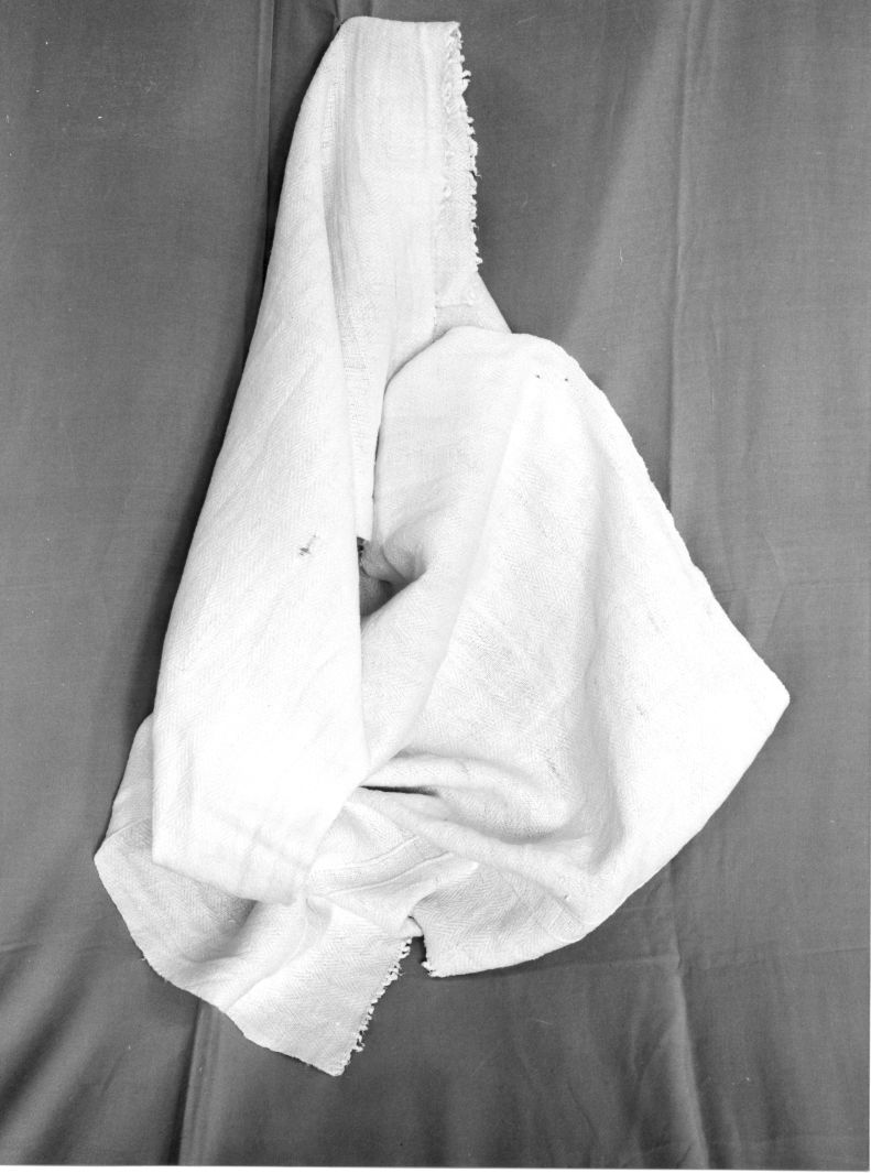 asciugamano - bottega campana (sec. XX prima metà)