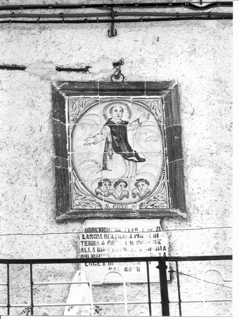 San Cono (edicola) - bottega di Teggiano (1862)