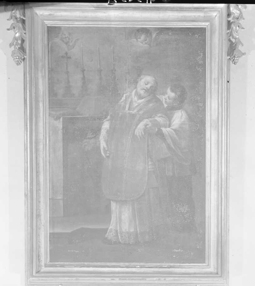 S. Andrea Avellino, Santo (dipinto) di Costa Giovan Battista (terzo quarto sec. XVIII)