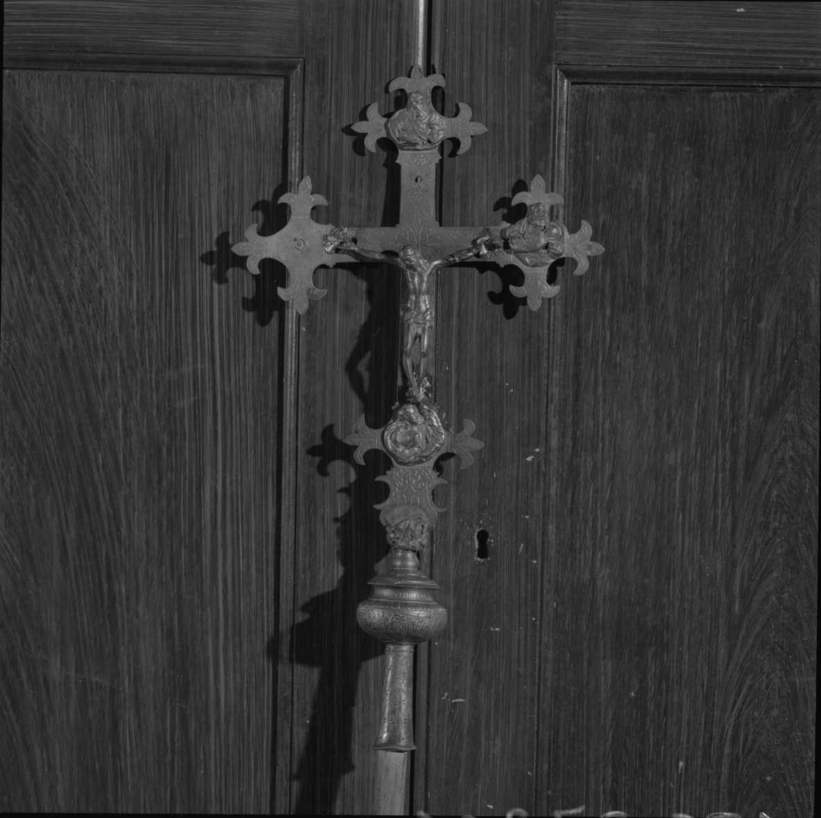 croce processionale - ambito romagnolo (seconda metà sec. XVIII)
