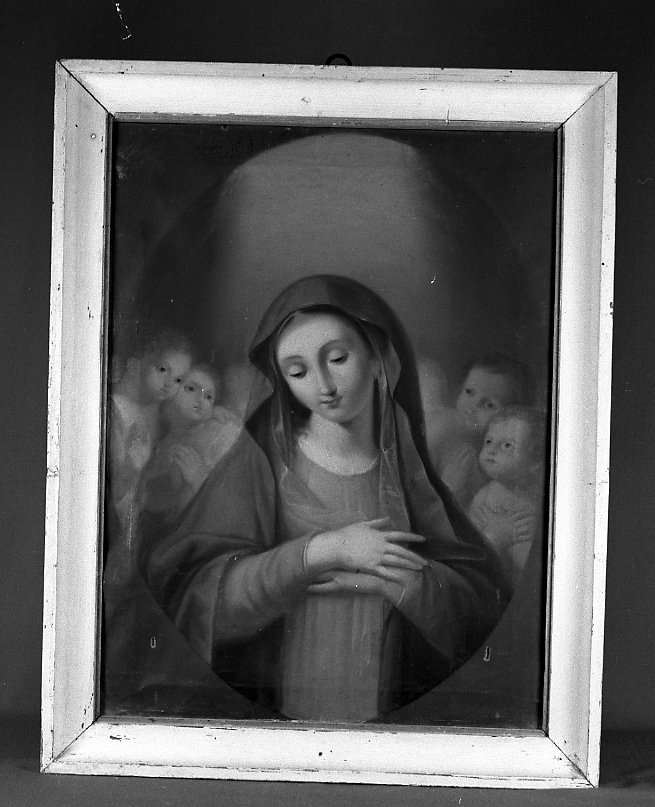 Madonna (dipinto) di Montanari Salvatore (sec. XIX)