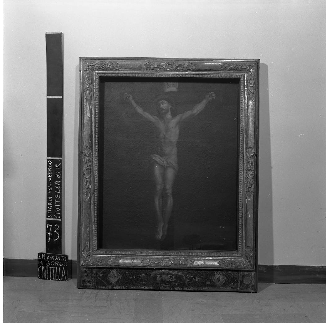Cristo crocifisso (dipinto) - ambito emiliano (sec. XVII)